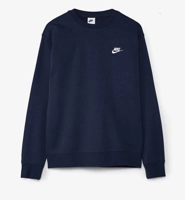 Sudadera para hombre Nike Sportswear Club polar cuello redondo talla XL BV2662-410 Foto 1 de 4