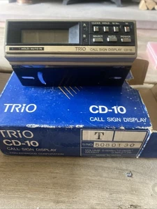 Trio Kenwood CD-10 Call Display Bare Unit No Cables Or Instructions - Afbeelding 1 van 2