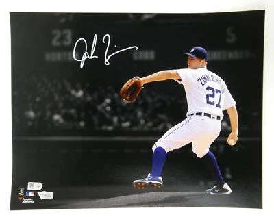 Foto firmada por Jordan Zimmermann 11x14 de los Tigres de Detroit MLB y fanáticos holograma certificado de autenticidad Foto 1 de 3