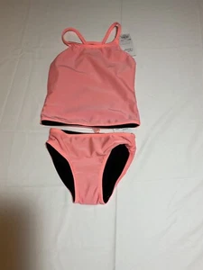 SO Girls' 4/5 Reversible Tankini 2 Piece Swim NWT - Picture 1 of 20