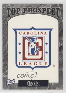 1997 Best Carolina League Top Prospects Checklist #31