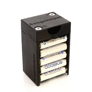 Metz Dryfit 6038 7656 Cesta de batería Batería para Mecablitz 60 CT de Ausgeknipst