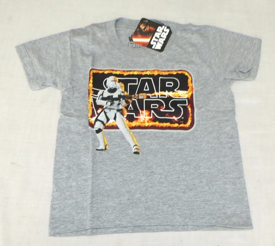 Star Wars Disney T-short Star Wars Athletic Gray Child’s Size 4 - Image 1 of 1