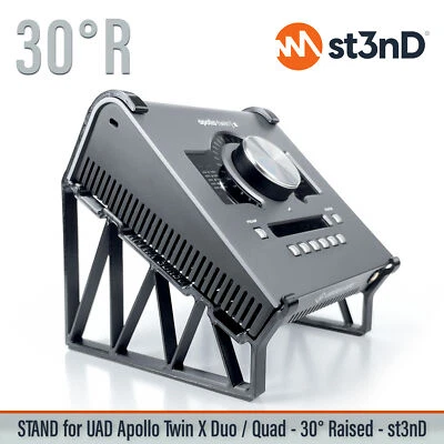 ST3ND STÄNDER für UAD APOLLO Twin X Duo / Twin X Quad - 30° - erhöht (um 30mm)