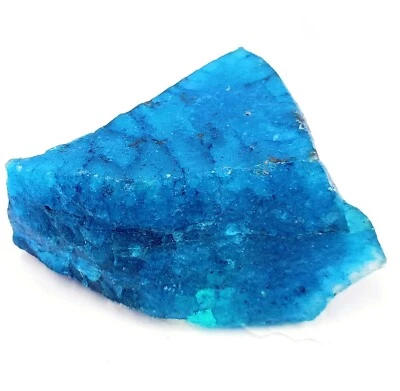 684.45 Ct Blue Aquamarine Rough Certified Brazil Opaque Gemstone OMG - Image 1 of 4