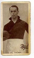 (Gs809-100) Wills Australia, Footballers, #53 Vic Thorpe, Richmond 1933 G