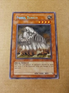 Fossil Tusker TAEV-EN086 unl Rare Yugioh NM SECRET Name Misprint - Picture 1 of 9