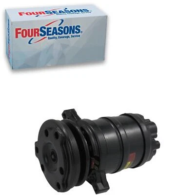 Compresor de aire acondicionado 4 estaciones para Pontiac Fiero 1984-1988 Foto 1 de 4