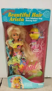 RARE Ariel Calypso Beautiful Hair Arista Little Mermaid Tyco Disney Vintage - Picture 1 of 9