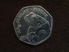 Mr Jeremy Fisher 50p