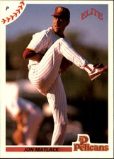 1990 (BB) Elite Senior League #11 Jon Matlack