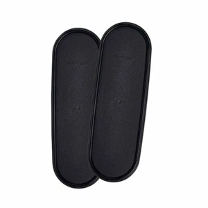 Two x Tupperware Modular Mates Super Oval Replacement Seals in Black New - Picture 1 of 1