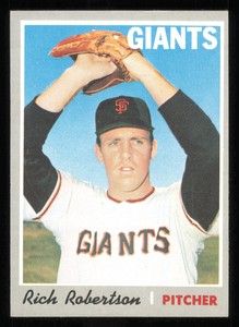1970 Topps #229 Rich Robertson - - Excellent