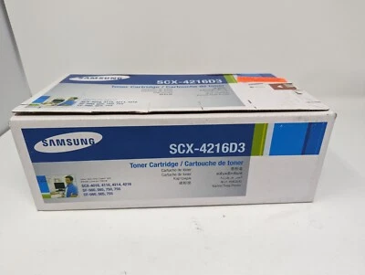 Samsung SCX-4216D3 Black Toner Cartridge Genuine Ink - Image 1 of 3