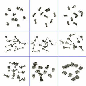10PCS/1Bag Orthodontic /Crimpable Sliding Hook / Split Stops / Cross/Double ZV - Picture 1 of 11