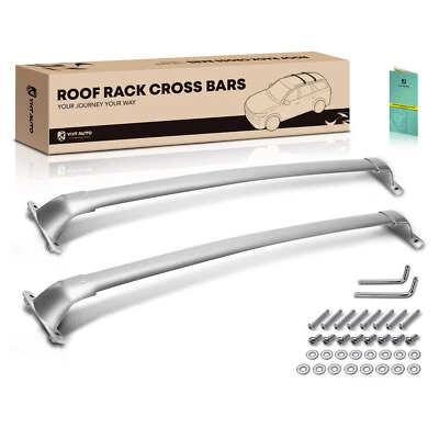 Nuevas barras transversales de techo de aleación de aluminio plateado para SUV INFINITI QX60 2014-2020 Foto 1 de 4