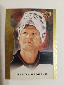 Martin Brodeur 2014-15 Upper Deck Masterpieces #20