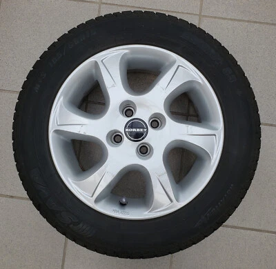 Satz Auto-Felgen BORBET 15" mit Reifen 185/65 - Bild 1 von 4