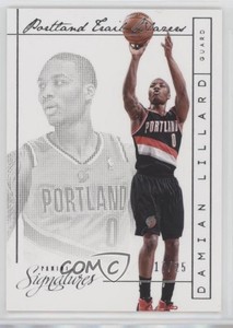 2013-14 Panini Signatures /25 Damian Lillard #101
