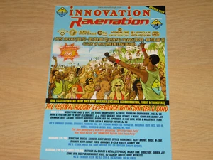 INNOVATION RAVENATION - SPAIN- RATPACK HIXXY - 2005 RAVE CLUB FLYER (A5) - Imagen 1 de 2