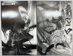 Batman BLANCO Y NEGRO #4-#5 Gabriele Dell’Otto -Jenny Frison-Variante casi nuevo - Imagen 1 de 6