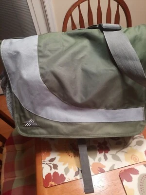 Bolso Mensajero para Portátil High Sierra 15" Verde Gris Foto 1 de 4