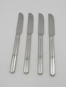 Retroneu INFINITE Stainless Dinner Knives Serrated 18/8 Korea Glossy Flatware S4 - Picture 1 of 9