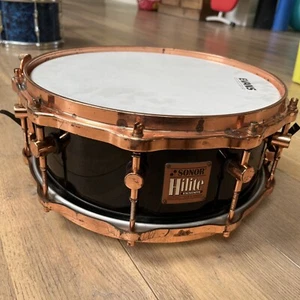 Sonor Hilite Exclusive Black Maple Snare 14x5.5 - Picture 1 of 11