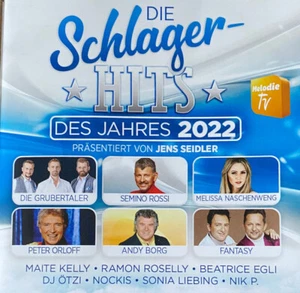 ### DIE SCHLAGER - HITS DES JAHRES 2022 PRÄSENTIERT VON JENS SEIDLER NEU/OVP ### - Bild 1 von 4