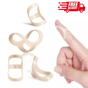 Oval Finger Splint 8 Pcs Finger Splints for Arthritis Mallet Finger Trigger F - Picture 1 of 9