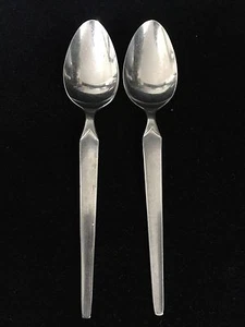 Stanley Roberts Stainless Steel Set of 2 CORTINA 6-1/2" Teaspoons (CCC) - Imagen 1 de 3
