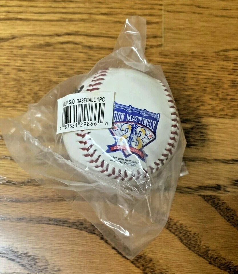 Official Don Mattingly Day Commemorative Vintage 1997 Rawlings Baseball