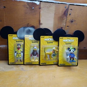 4 Disney Mickey & Friends Vintage Collection Super 7 Reaction Figure Wave 1 - Picture 1 of 18