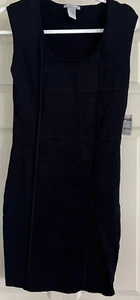 Charlotte Russe Women's Black Bodycon Sleeveless Dress Size XL - NWT - Picture 1 of 2