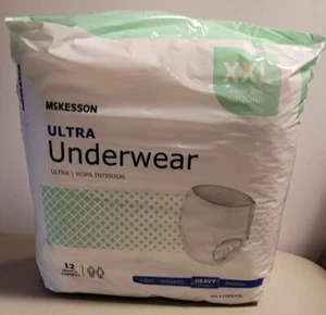 MCK-Adult Disposable Pull On Underwear Diapers XXL Heavy Absorbency Briefs - Picture 1 of 3