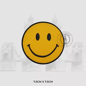 SMILE Plancha en costura en parche bordado Patch Badge Applique para ropa - Imagen 1 de 1