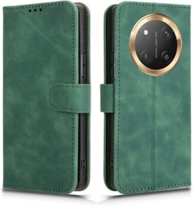 For Honor Magic 7 Lite, PU Premium Leather Phone Case With Card Slots - Picture 1 of 12