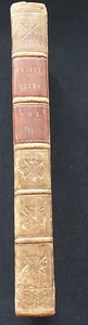 C Cornelii Taciti Opera Omnia 1790 Full Leather Vol 2 - Picture 1 of 6