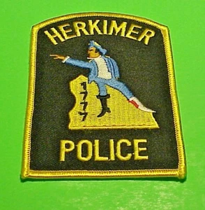 HERKIMER NEW YORK 1777 NY 4 1/8" POLICE PATCH FREE SHIPPING - Picture 1 of 1