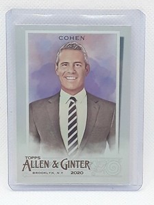 Andy Cohen 2020 Topps Allen Ginter Baseball HOT BOX SILVER PORTRAIT #242