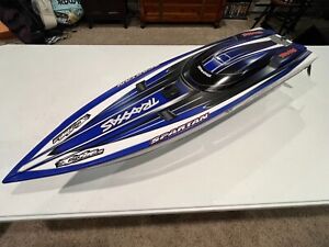 NO ELECTRONICS Traxxas BLUE SPARTAN High Performance Race Boat "Floater"