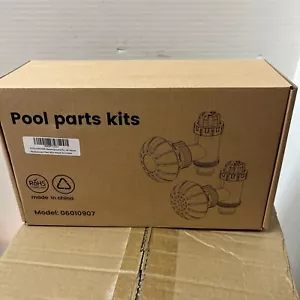Pool Parts Kits Model 06010907 (2) Plunger Valves, 1-In Nozzle, 1-Out Strainer - Picture 1 of 2