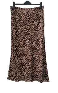 Whistles Leopard Print MIDI Skirt Jungle Cheater Leopard BNWT UK 16 - Picture 1 of 6