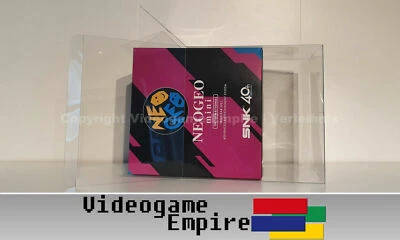 GAMEGUARD 1x SNK NeoGeo Mini Neo Geo IMBALLO ORIGINALE custodia protettiva/custodia/box protector 0,4 mm
