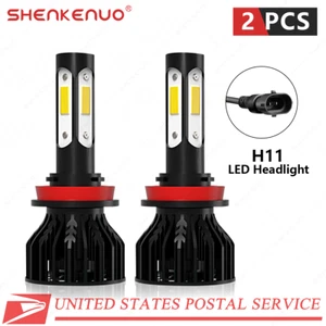 2x SKN H9 H11 faros LED de haz alto bajo para Lexus RX450h 2013 2014 - Imagen 1 de 12