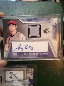 2001 SPx - "BOTH ProspecT Jersey , Autograph Morgan Ensberg #140 (AU, MEM, RC) ! - Picture 1 of 7