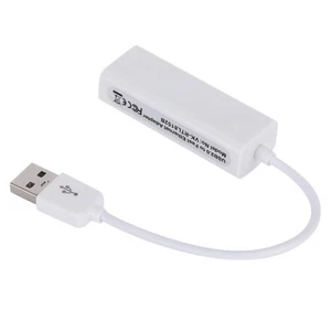For PC Labtop Mac Tablet USB 2.0 To RJ45 Lan Network Ethernet Adapter Card - Photo 1/6