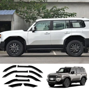 8PCS For 2024-2025 Toyota Land Cruiser LC250 Glossy Black Wheel Arch Cover Trim - Picture 1 of 4