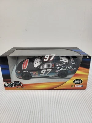 2002 Kurt Busch #97 Sharpie Rubbermaid 1:24 diecast Hot Wheels Racing - Image 1 of 2