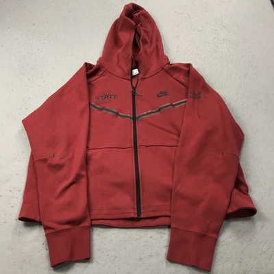 Iowa State Cyclones Hoodie Womens XL Red Nike Tech Sweatshirt TEAM ISSUED NCAA - Image 1 of 4